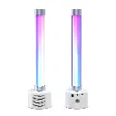 BL-01 speaker with 2 RGBW LED panels from USB with music synchronization mode (Gray)