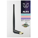 Wi-Fi adapter Alfa W114 USB 150Mbps IPTV/DVR RECEIVER 3DBi black
