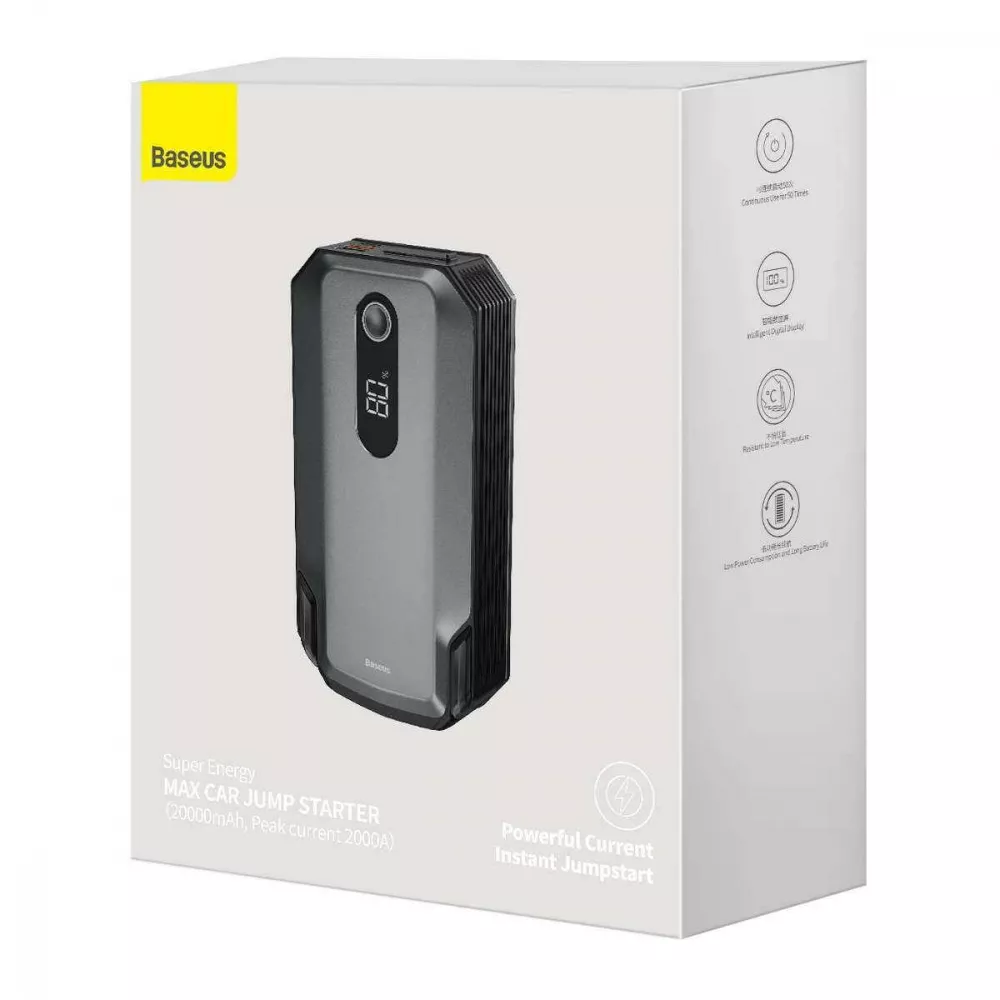 Baseus Super Energy Max Car Jump Starter 20000 MAH