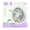 Настільний бездротовий вентилятор Hoco HX22 white