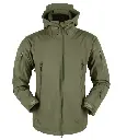 Зимова тактична куртка Eagle Soft Shell WJ-17 із флісом Green Olive 4XL