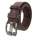Чоловічий ремень Bolo Bekele B-02 125 см Brown