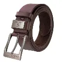 Чоловічий ремень Bolo Bekele Hawk B-01 125 см Brown
