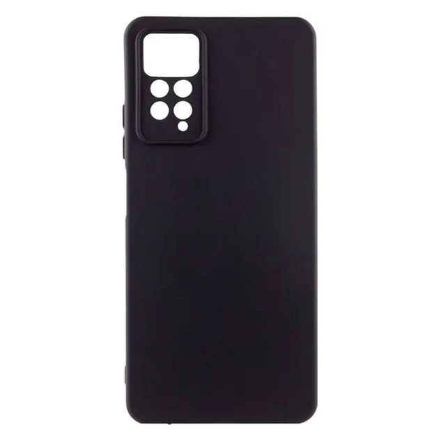 Накладка Silicone Case Cover (No Logo) Box Xiaomi Redmi Note 11 Pro/Redmi Note 11 Pro 5G чорний