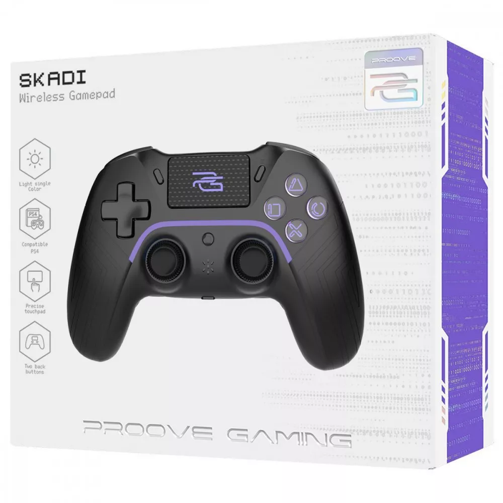 Геймпад бездротовий Proove Gaming Skadi чорний