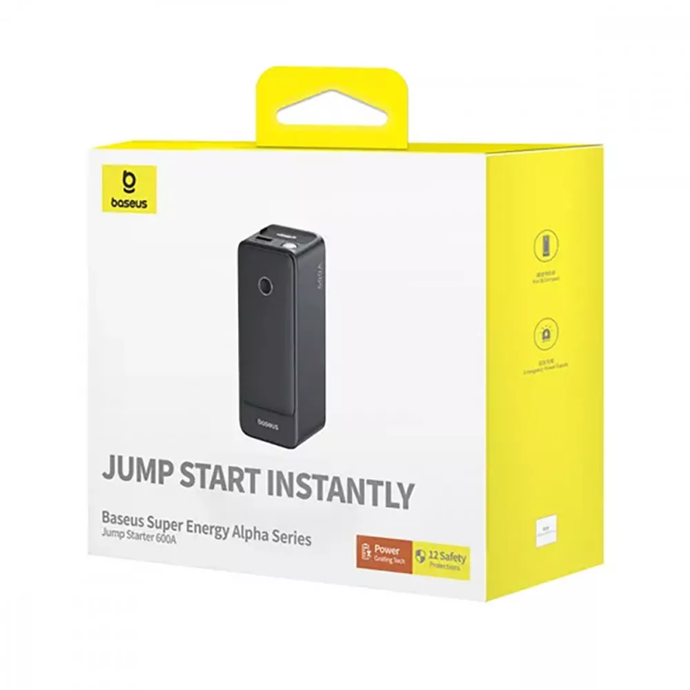 Пусковий Пристрій Baseus Super Energy Alpha Series Jump Starter 600A
