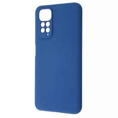 Silicone Xiaomi Redmi Note 11 4G/Note 11s Smitt Soft blue