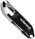 USB флеш-накопичувач Wibrand 16gb Aligator (Чорний)