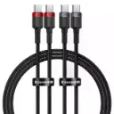 Кабель Baseus Cafule Type-C to Type-C 100W 2m (2pcs)