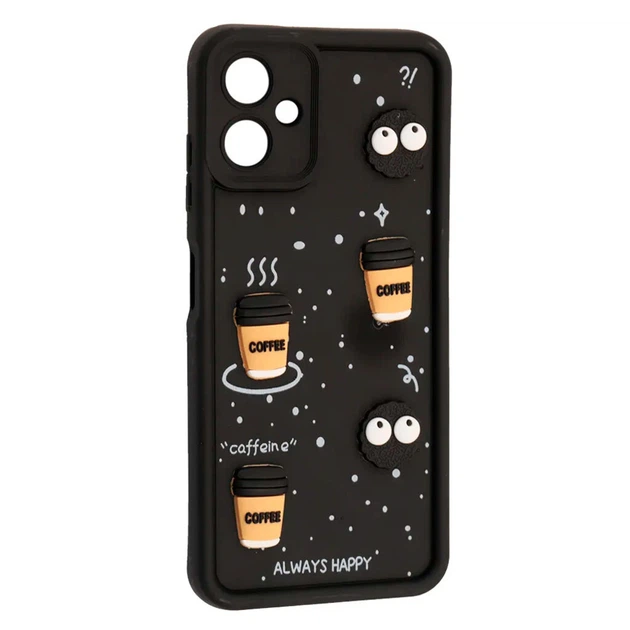 Happy Case for Samsung A065 (A06) Black