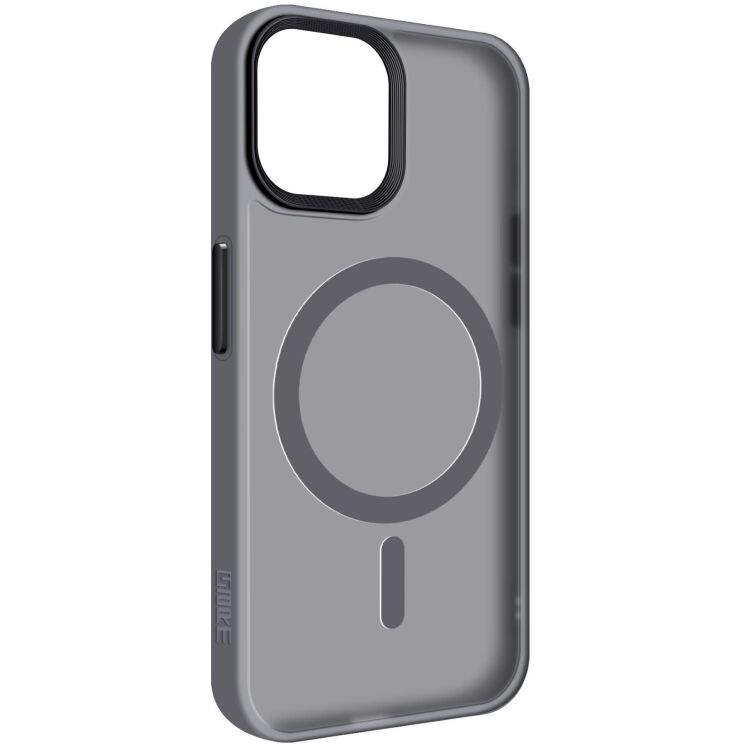 Чохол Color Bumper Case (MagSafe) для iPhone 14 Grey