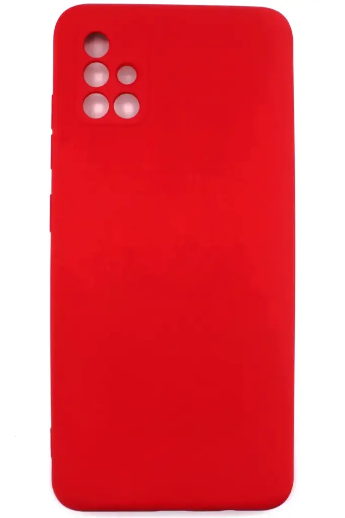 Накладка Lux Matte з мікрофіброю Samsung A51 червоний