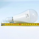 LED lamp/ Camping LED Bulb 15W AC85-265V 2*18650 (cartridge) (White)