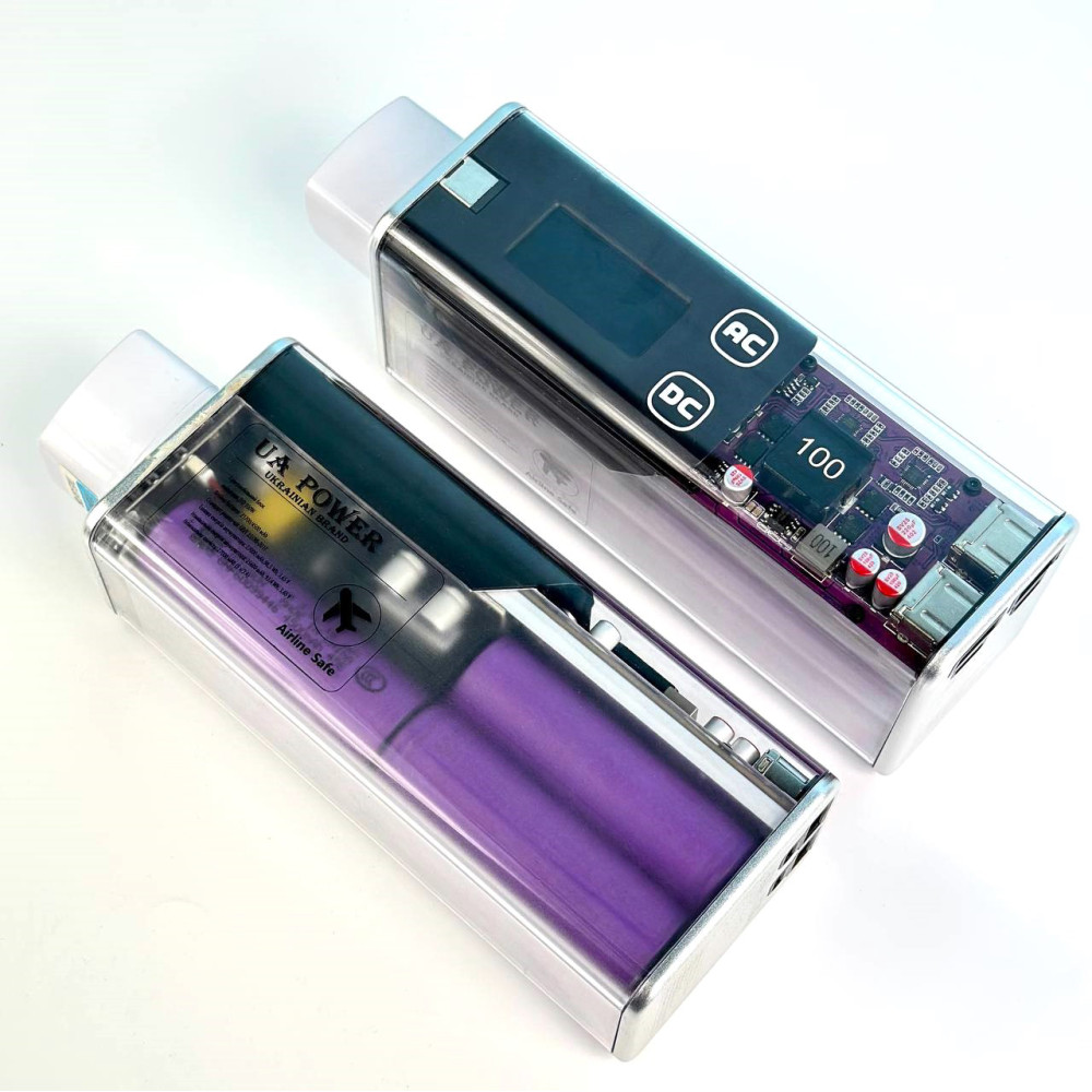 Supermobile power supply UA Power Jyd 100w / 27000 MH / 98.5 WHA with the adapter US on EU