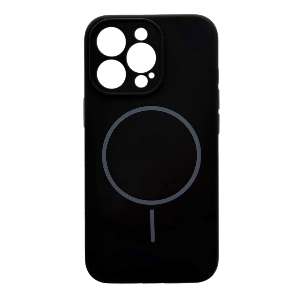 чохол накладка Color Matte Camera MagSafe IPhone 13 Pro чорний