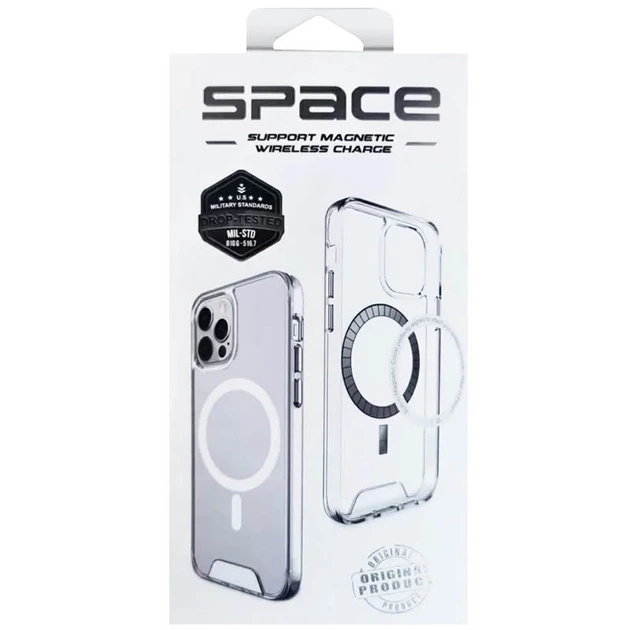 Space Color TPU+PC Drop-Protection MagSafe Case for IPhone 12/12 Pro 2020 6.1" Blue