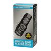 LED rechargeable flashlight L-S62 triple 400 mAh black