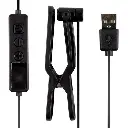 USB Auto Clicker with Clothespin (Black)