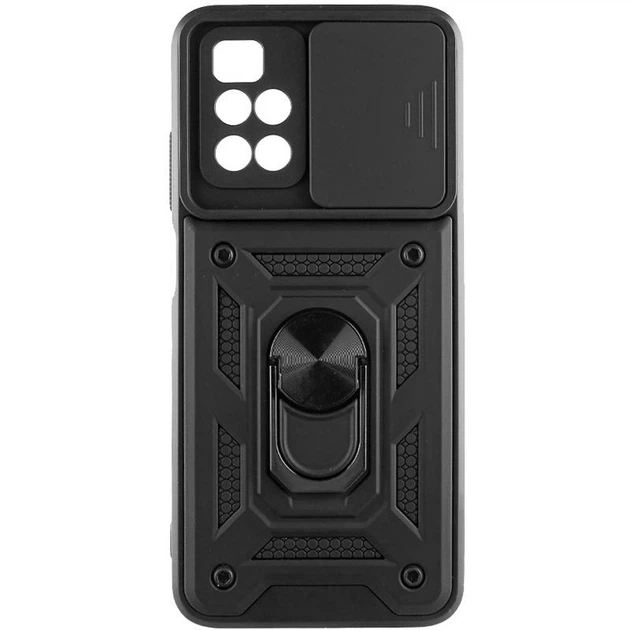 Camshield mate TPU case with curtain for Xiaomi Redmi 10 black