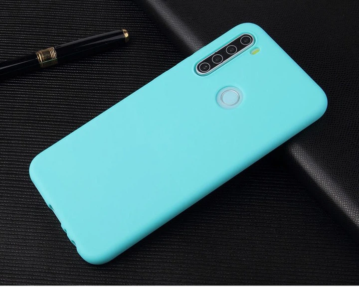 Чохол із захистом камери/зі шторкою на телефон Xiaomi Redmi Note 8 м'ятний