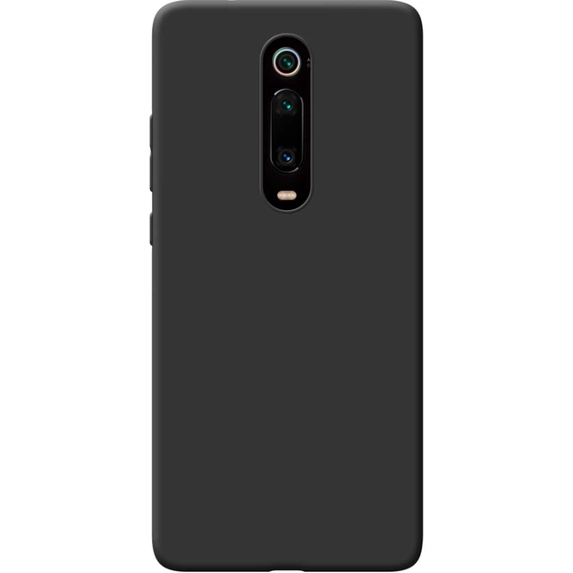 Silicone case for Xiaomi Mi 9T black