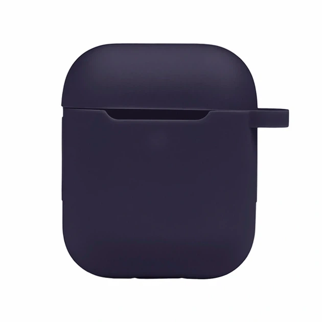 Silicone case Hang Case Colorful для AirPods 1/2 темно-фіолетовий 