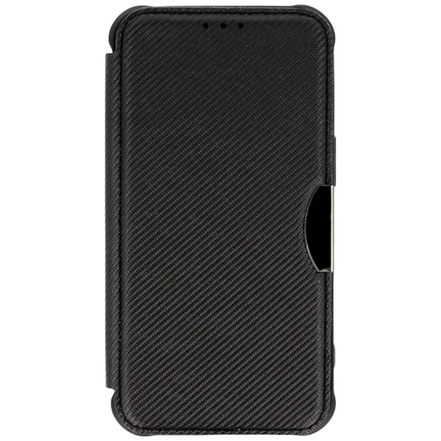 Чохол-книжка Style Case Carbon Xiaomi Redmi 13c/Poco C65 Black