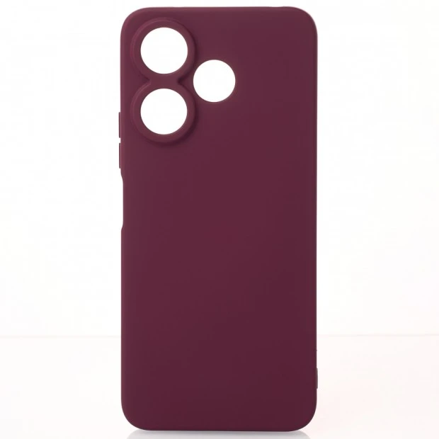 Силікон FULL Cover Xiaomi Redmi 13 4G Burgundy
