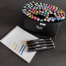 Professional marker for sketching Touch in a set of 80 colors/Touch Raven