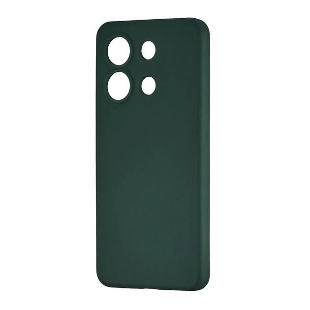Накладка FULL Liquid Silicone Case Xiaomi Redmi Note 13 4G Dark green
