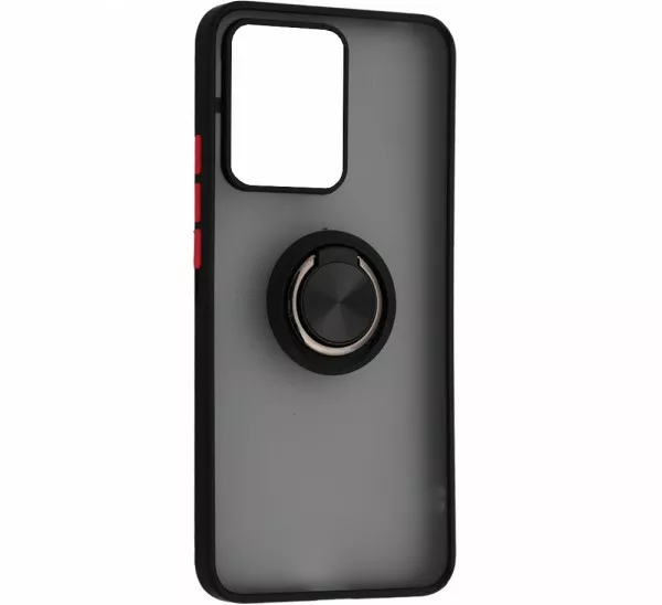 Goospery Ring Cover Xiaomi Redmi Note 13 4G Black-Red