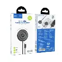 Hoco CW61 magnetic wireless charger with digital display black
