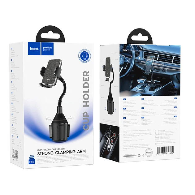 Автоутримувач Hoco H63 black