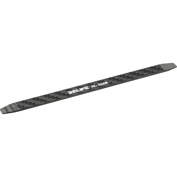 Relife RL-060B Carbon Fiber plastic spatula, double-sided, for disassembling cases
