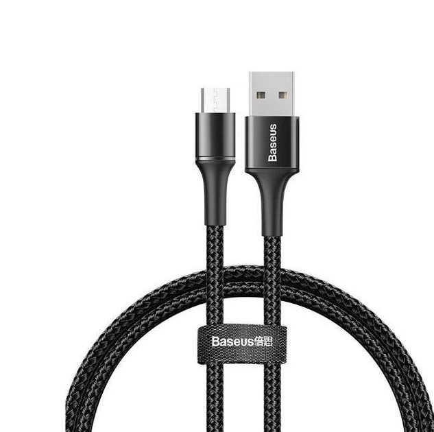 USB cable Baseus Halo Data Micro USB 3A (1m)