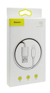 USB cable Baseus Yaven Lightning (1m) White