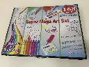 Children's drawing set with 168 items