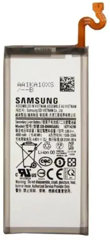 Акумулятор Samsung N960 Galaxy Note 9, EB-BN965ABU, (4000 mAh),  PRC