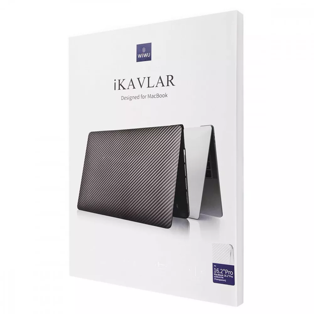 Накладка WIWU iKavlar Crystal Shield MacBook Pro 16,2" A2485/A2780 (black)