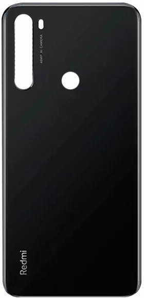 Back glass for Xiaomi Redmi Note 8 black