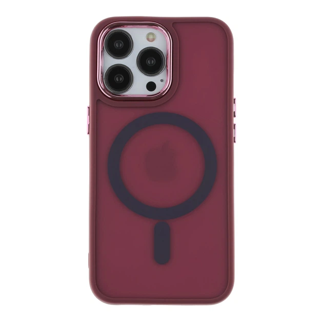 Space Color TPU+PC Drop-Protection Case for IPhone 13 Pro Max 2021 burgundy