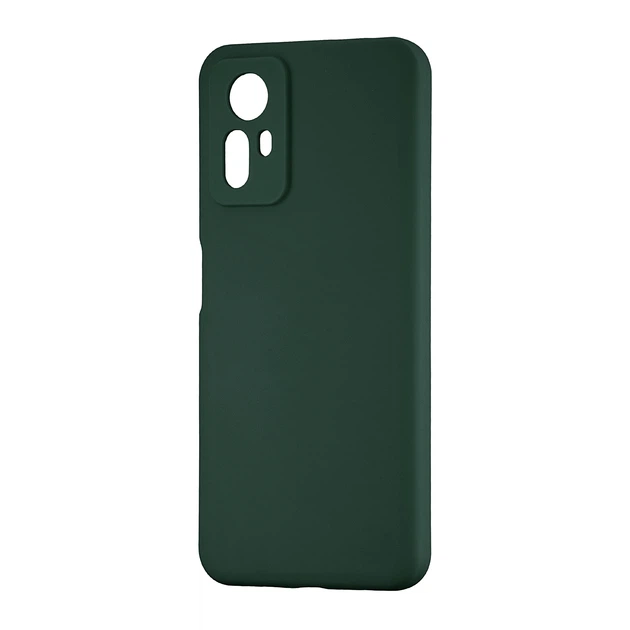Накладка FULL Liquid Silicone Case Xiaomi Redmi Note 12S 4G Dark green
