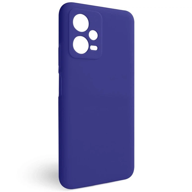 Накладка FULL Liquid Silicone Case Xiaomi Redmi Note 12 5G/Poco X5 Violet