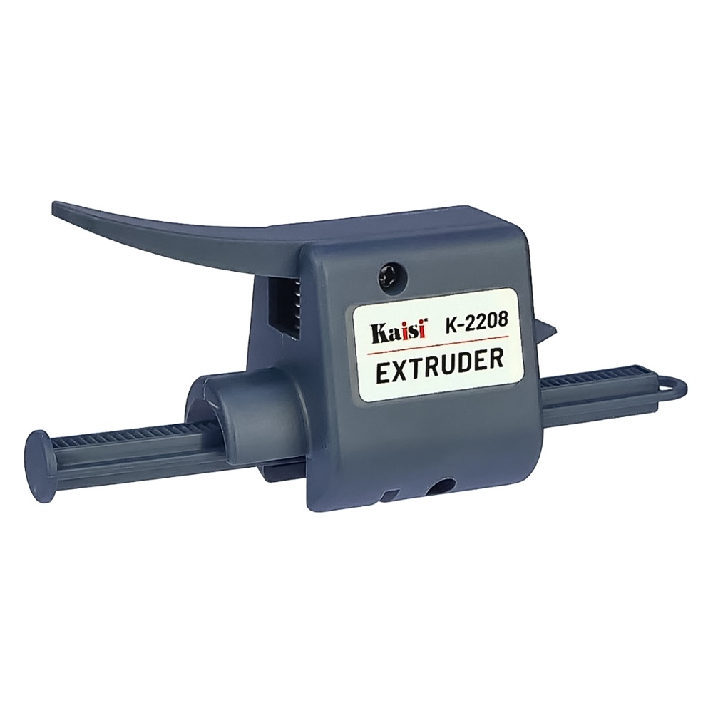 Kaisi K-2208 Flux and OCA Glue Extractor for 5-12 ml Syringes (pushrod with lever, 2 G14A tips)