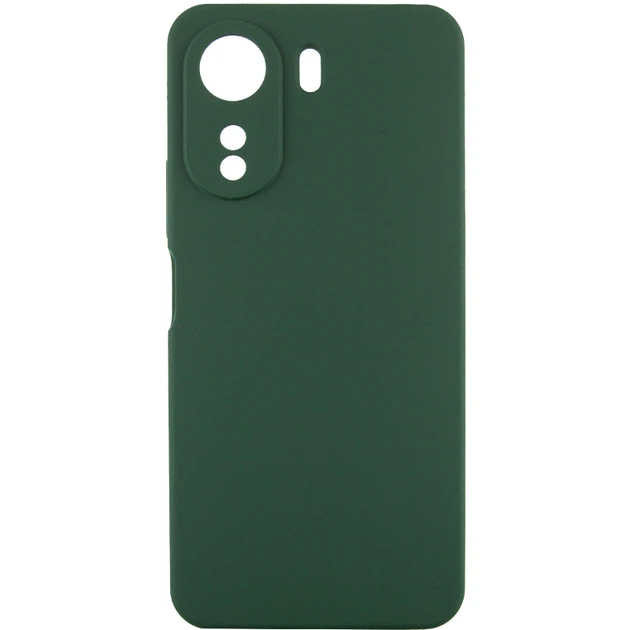 Силікон FULL COVER XIAOMI REDMI 13C/POCO C65 DARK GREEN