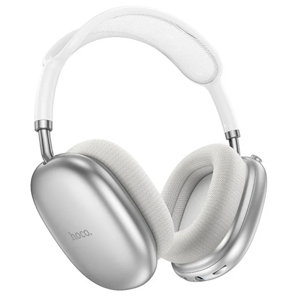Wireless headphones Hoco W55 Plus on-ear Silver
