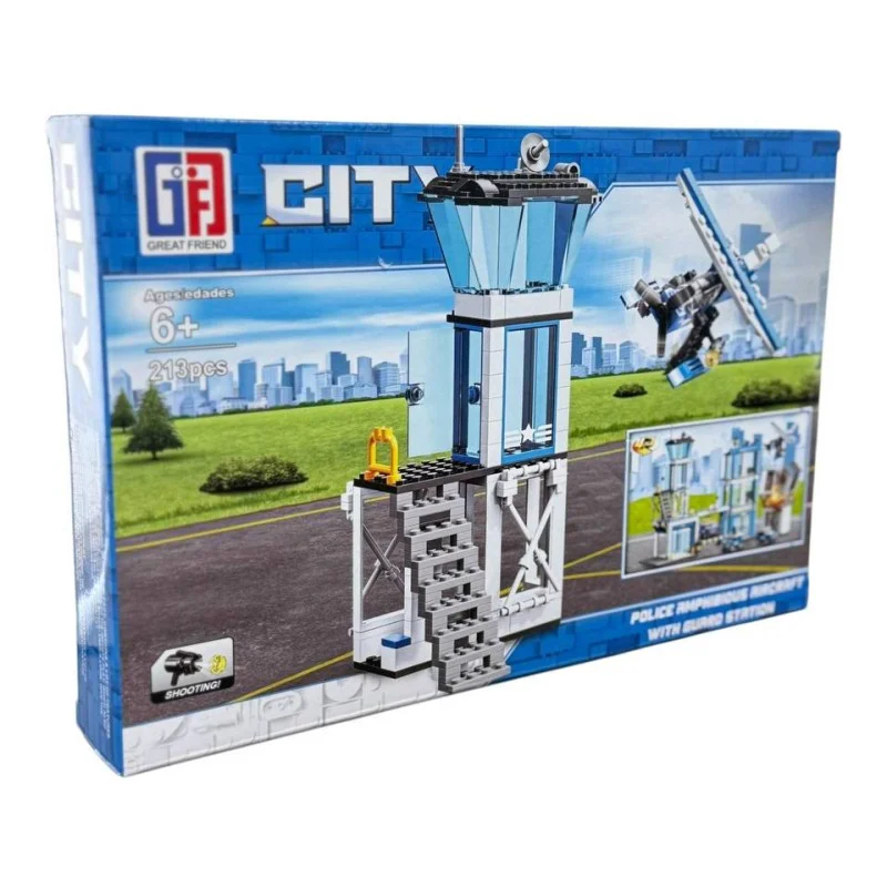 Constructor CITY 123-550 "Police tower with helipad"