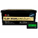 Lithium iron phosphate battery SJY LiFePO4 12V 300 Ah LCD (3840Wh) (BMS50/200A)