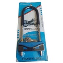Motorcycle Lock 7031U, U-shaped (Black)