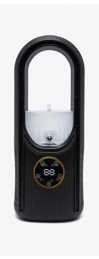 Wireless desk fan BYM-908S with humidification function and backlight black